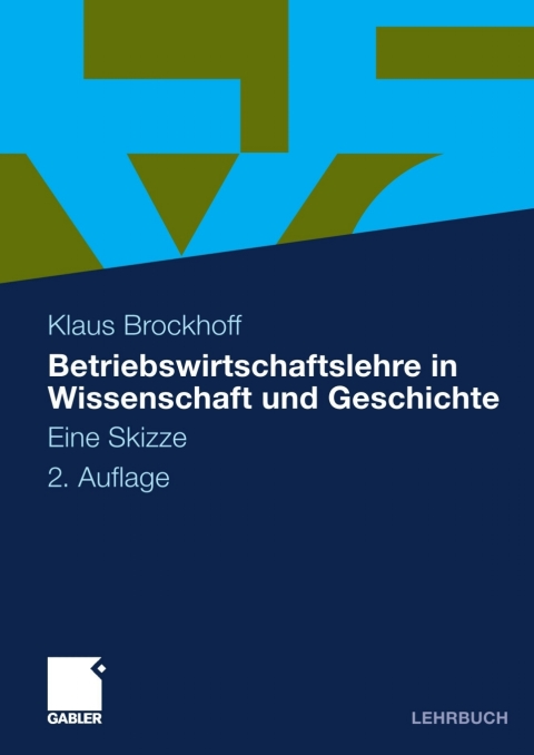 Cover image for book Betriebswirtschaftslehre in Wissenschaft und Geschichte