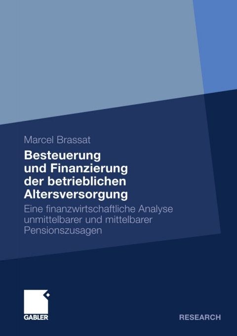 Cover image for book Besteuerung und Finanzierung der betrieblichen Altersversorgung