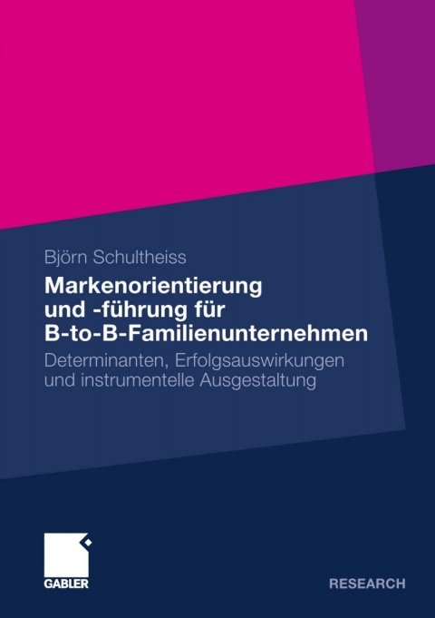 Cover image for book Markenorientierung und -führung für B-to-B-Familienunternehmen