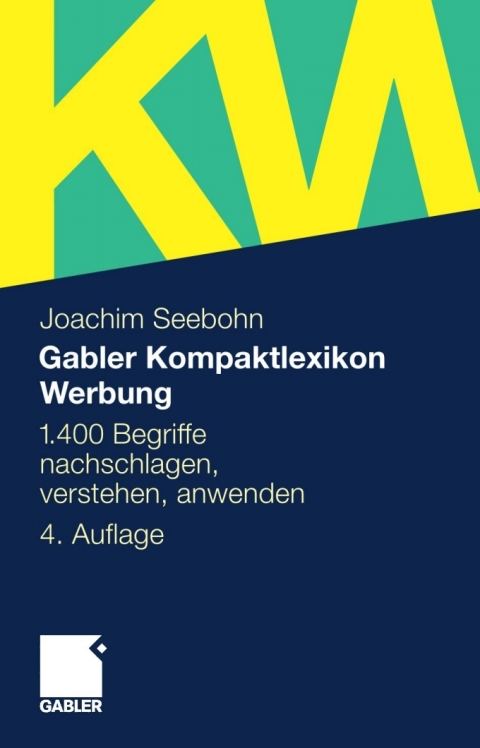 Cover image for book Gabler Kompaktlexikon Werbung