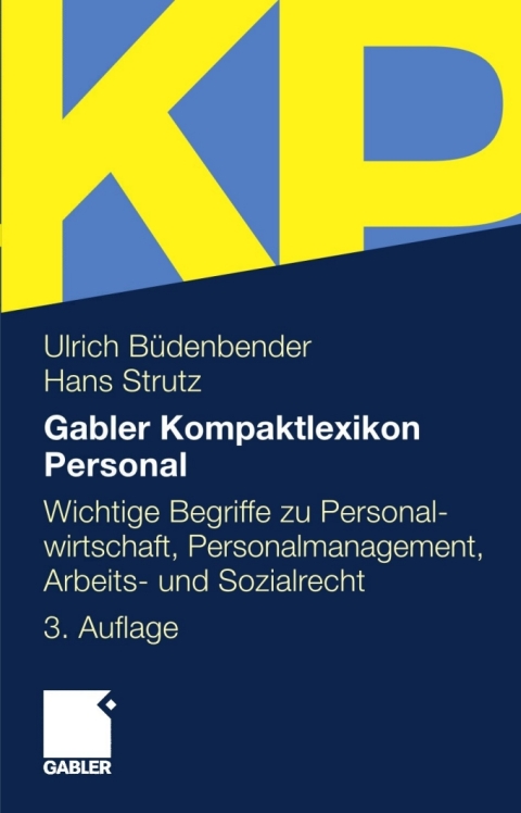 Cover image for book Gabler Kompaktlexikon Personal