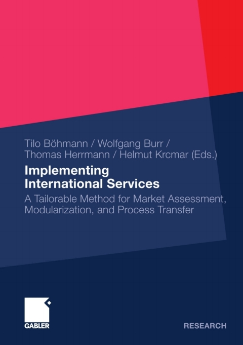 Cover image for book Implementing International Services
