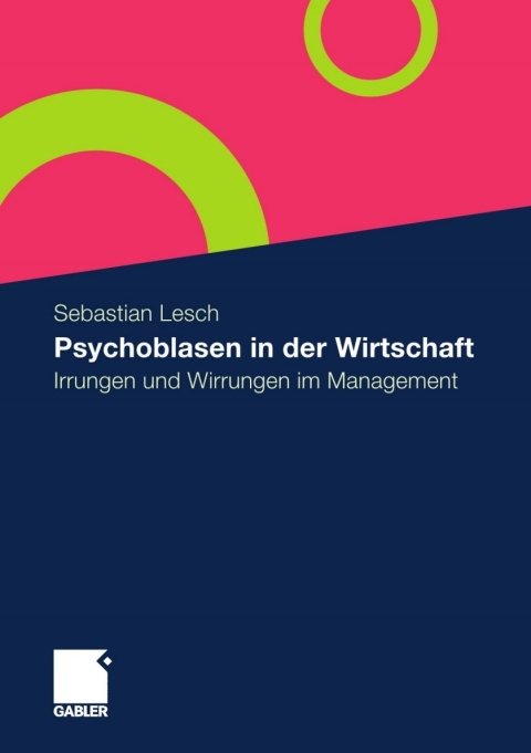 Cover image for book Psychoblasen in der Wirtschaft