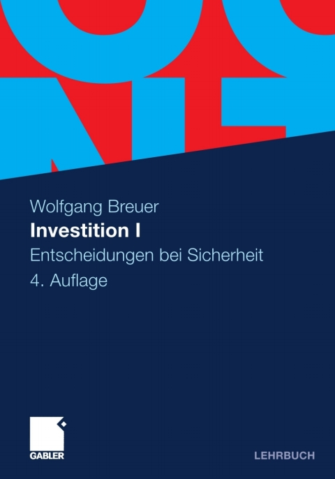 Cover image for book Investition I