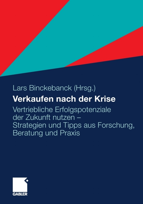 Cover image for book Verkaufen nach der Krise
