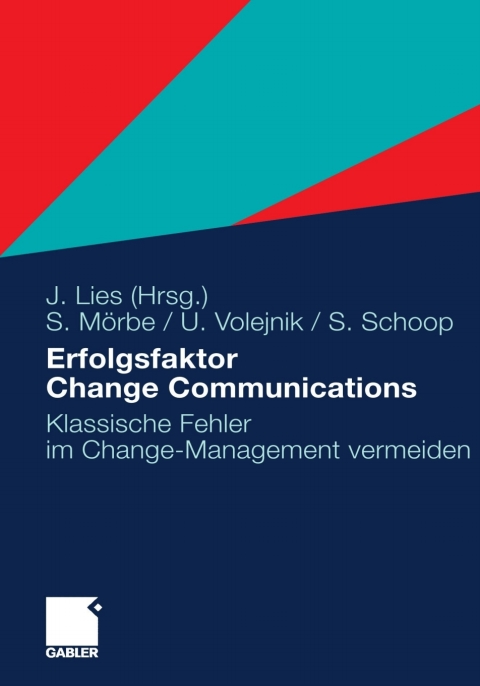 Cover image for book Erfolgsfaktor Change Communications