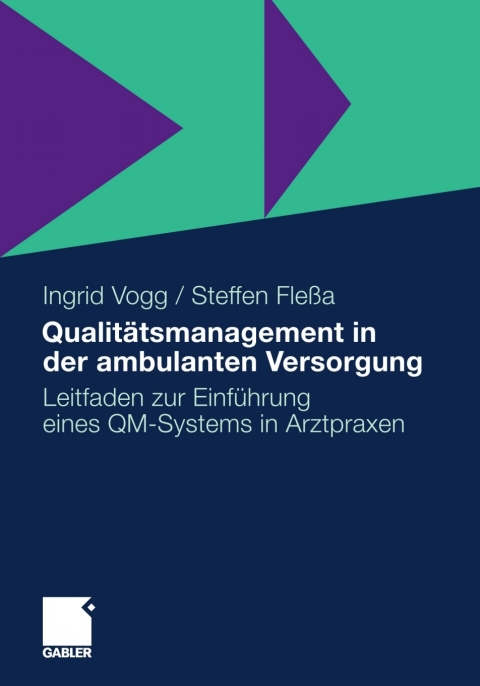 Cover image for book Qualitätsmanagement in der ambulanten Versorgung