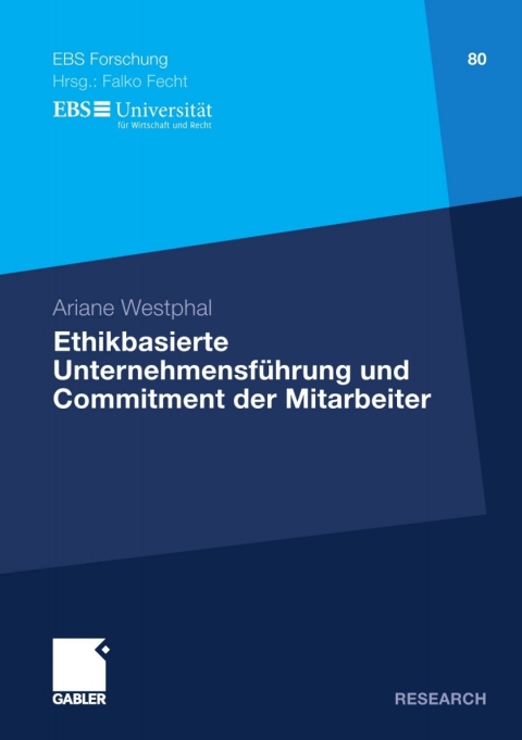 Cover image for book Ethikbasierte Unternehmensführung und Commitment der Mitarbeiter