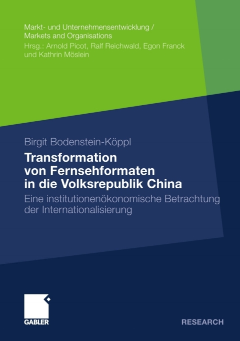 Cover image for book Transformation von Fernsehformaten in die Volksrepublik China