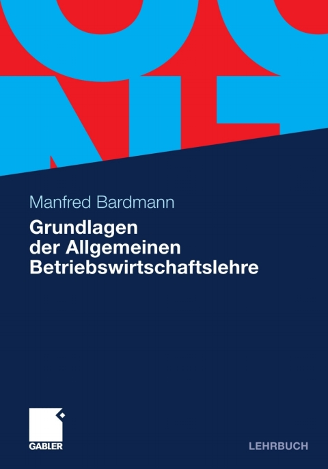 Cover image for book Grundlagen der Allgemeinen Betriebswirtschaftslehre