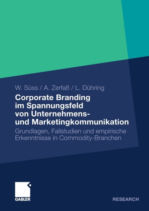 Cover image for book Corporate Branding im Spannungsfeld von Unternehmens- und Marketingkommunikation