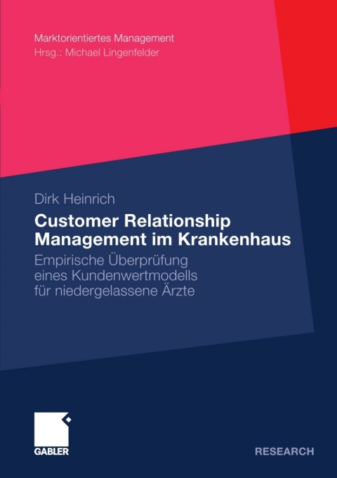 Cover image for book Customer Relationship Management im Krankenhaus
