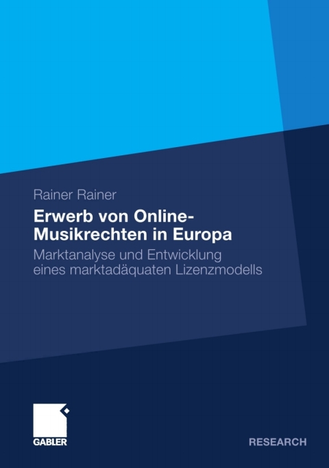 Cover image for book Erwerb von Online-Musikrechten in Europa