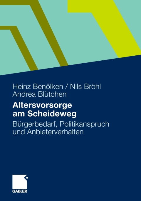 Cover image for book Altersvorsorge am Scheideweg