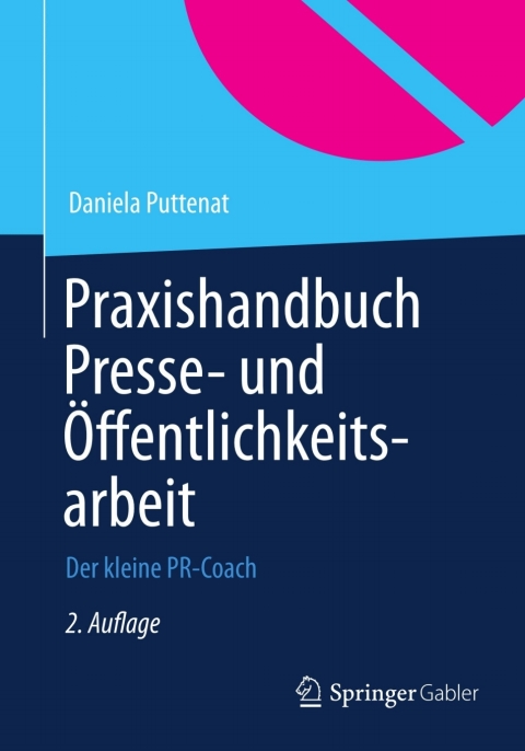 Cover image for book Praxishandbuch Presse- und Öffentlichkeitsarbeit