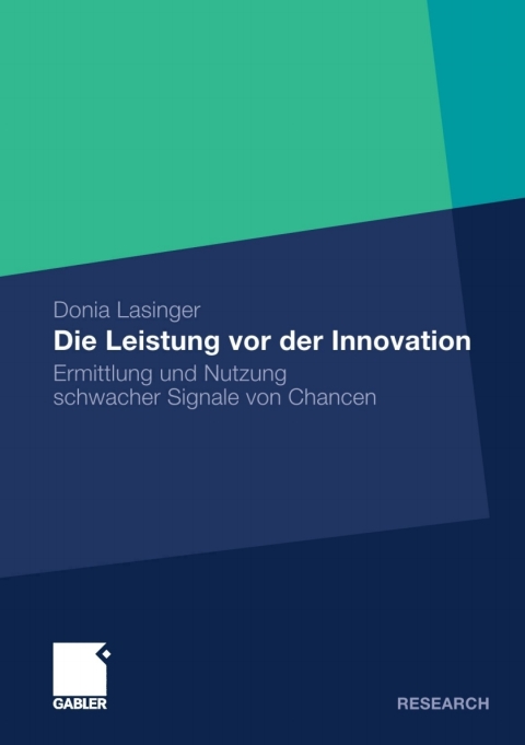 Cover image for book Die Leistung vor der Innovation