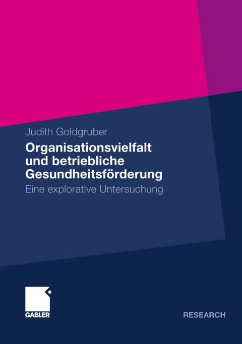 Cover image for book Organisationsvielfalt und betriebliche Gesundheitsförderung