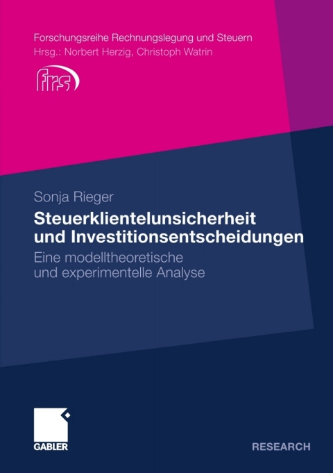 Cover image for book Steuerklientelunsicherheit und Investitionsentscheidungen