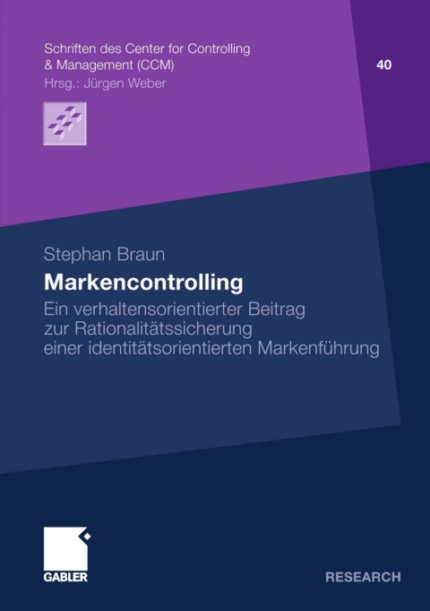 Cover image for book Markencontrolling