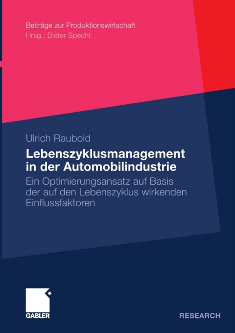 Cover image for book Lebenszyklusmanagement in der Automobilindustrie