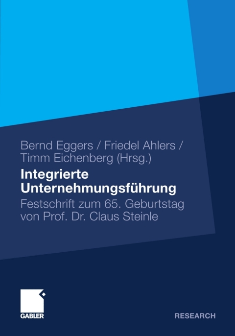 Cover image for book Integrierte Unternehmensführung