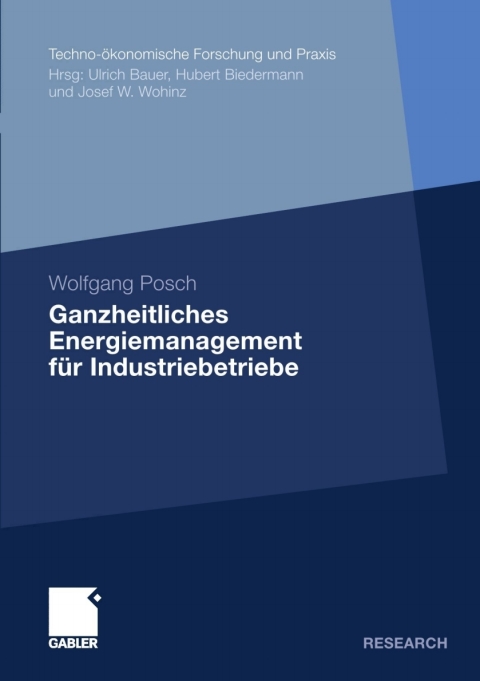 Cover image for book Ganzheitliches Energiemanagement für Industriebetriebe