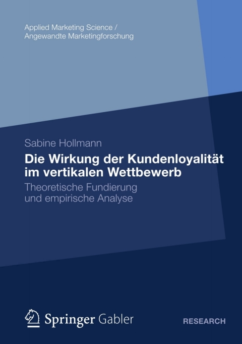Cover image for book Die Wirkung der Kundenloyalität im vertikalen Wettbewerb
