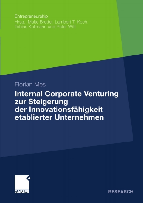 Cover image for book Internal Corporate Venturing zur Steigerung der Innovationsfähigkeit etablierter Unternehmen