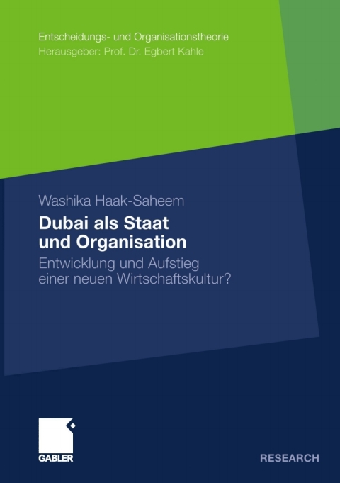 Cover image for book Dubai als Staat und Organisation