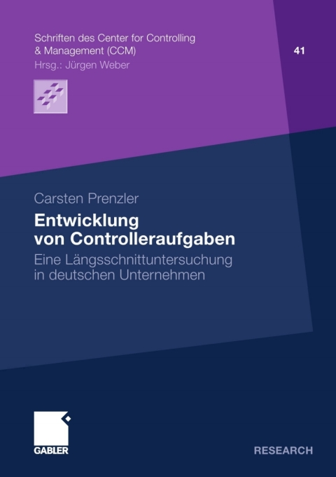 Cover image for book Entwicklung von Controlleraufgaben