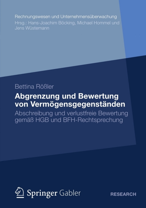 Cover image for book Abgrenzung und Bewertung von Vermögensgegenständen