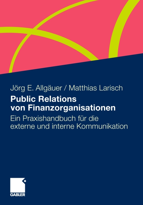 Cover image for book Public Relations von Finanzorganisationen