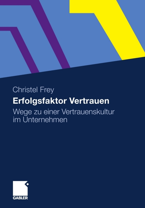 Cover image for book Erfolgsfaktor Vertrauen