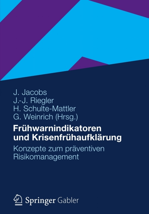 Cover image for book Frühwarnindikatoren und Krisenfrühaufklärung