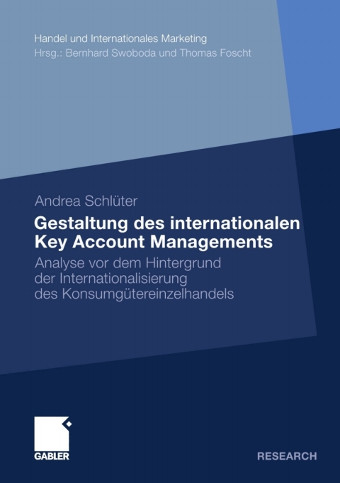 Cover image for book Gestaltung des internationalen Key Account Managements