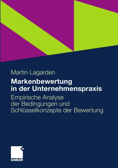 Cover image for book Markenbewertung in der Unternehmenspraxis
