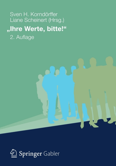 Cover image for book "Ihre Werte, bitte!"