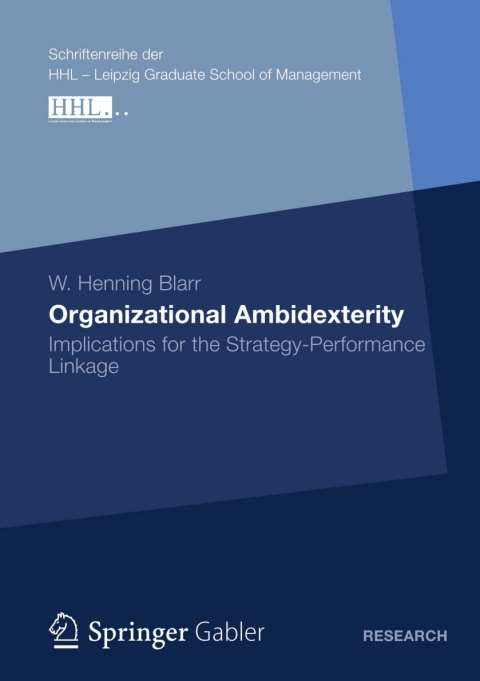 Cover image for book Organizational Ambidexterity