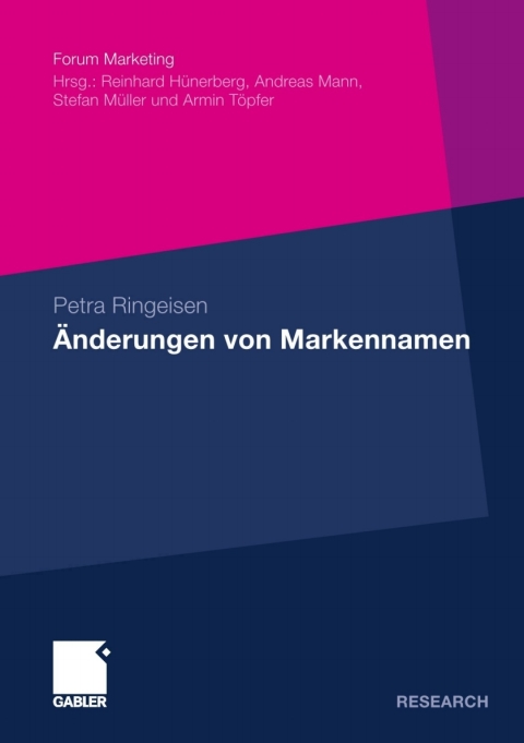 Cover image for book Änderungen von Markennamen