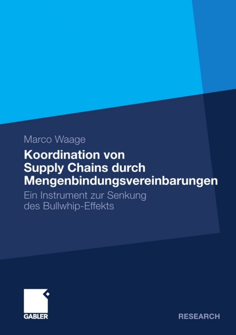 Cover image for book Koordination von Supply Chains durch Mengenbindungsvereinbarungen