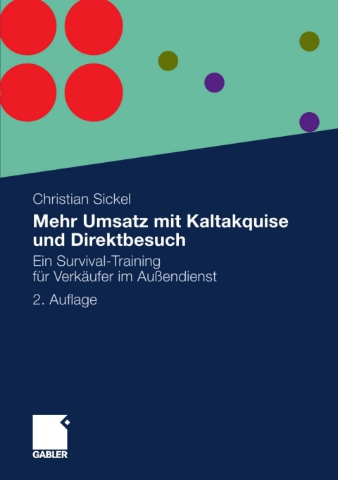 Cover image for book Mehr Umsatz mit Kaltakquise und Direktbesuch
