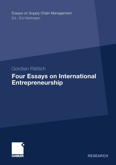 Cover image for book Four Essays on International Entrepreneurship