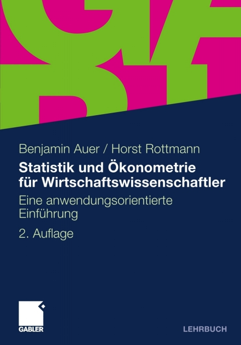 Cover image for book Statistik und Ökonometrie für Wirtschaftswissenschaftler