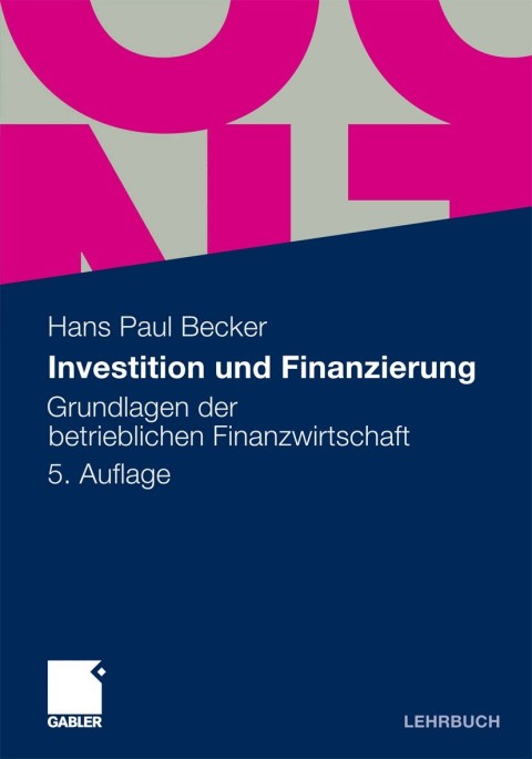 Cover image for book Investition und Finanzierung