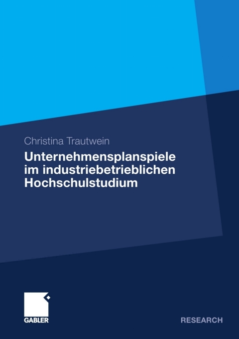 Cover image for book Unternehmensplanspiele im industriebetrieblichen Hochschulstudium