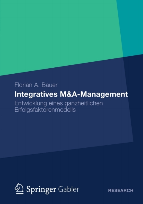 Cover image for book Integratives M&A-Management