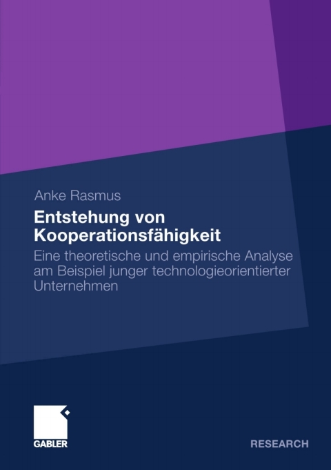 Cover image for book Entstehung von Kooperationsfähigkeit
