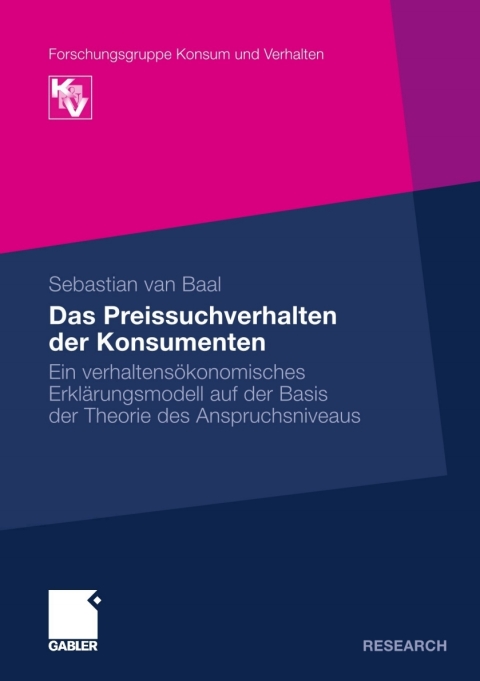 Cover image for book Das Preissuchverhalten der Konsumenten
