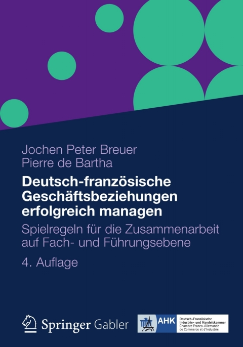 Cover image for book Deutsch-französische Geschäftsbeziehungen erfolgreich managen
