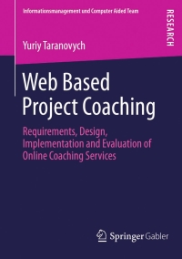Cover image: Web Based Project Coaching 9783834932006